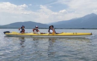 Kayaking with brain injury survivors