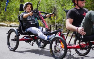 BOEC's Wheel Wild Adventures for spinal cord injuries.