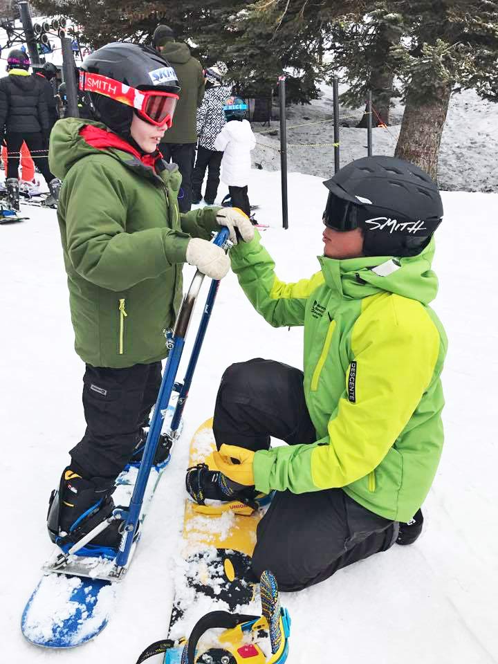 Adaptive Snowboarding