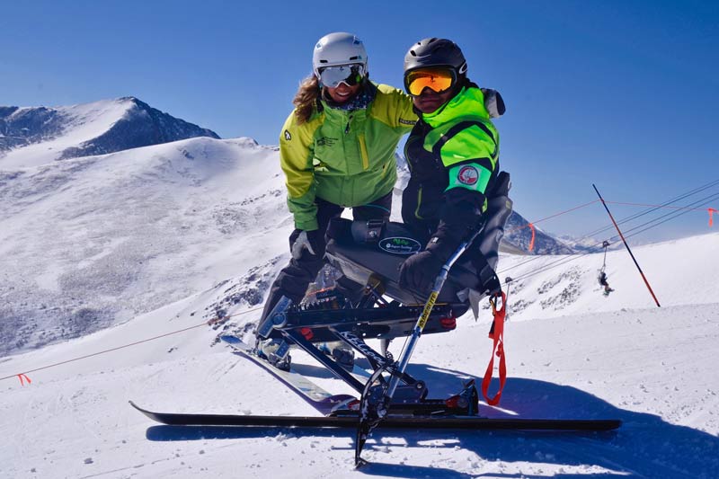 Adaptive Mono Ski