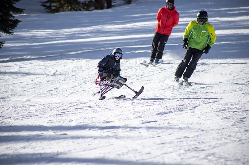 Adaptive Skiing with BOEC
