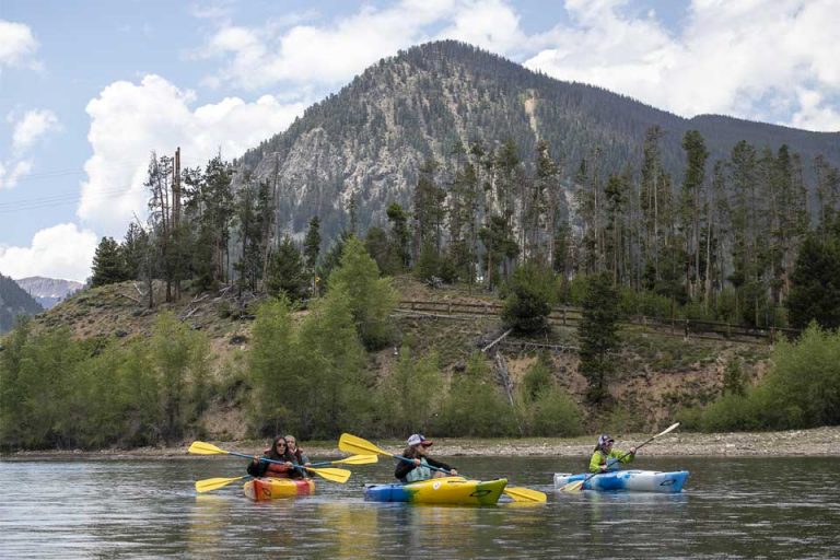 BOEC Lake Dillon Kayak Adventure at Giberson Bay » BOEC