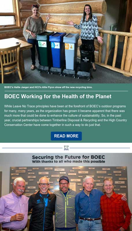BOEC's October 2021 Inspirations Newsletter
