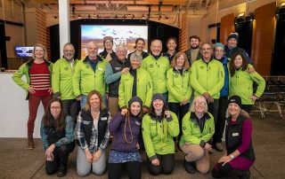 BOEC staff and volunteers at Banff Film Festival