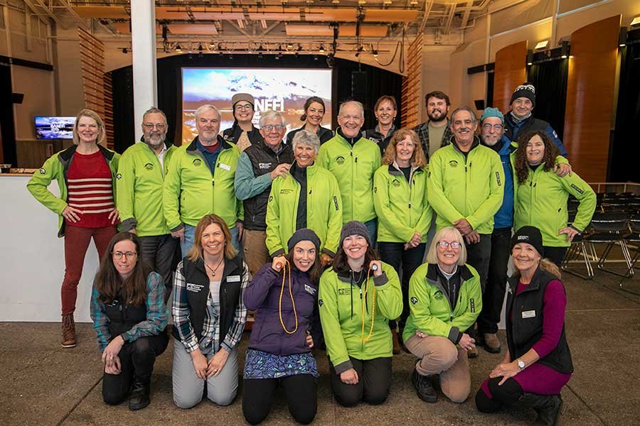 BOEC staff and volunteers at Banff Film Festival