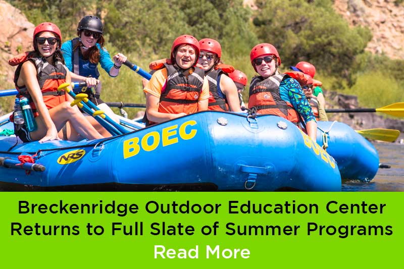 BOEC Returns to full slate of summer programs