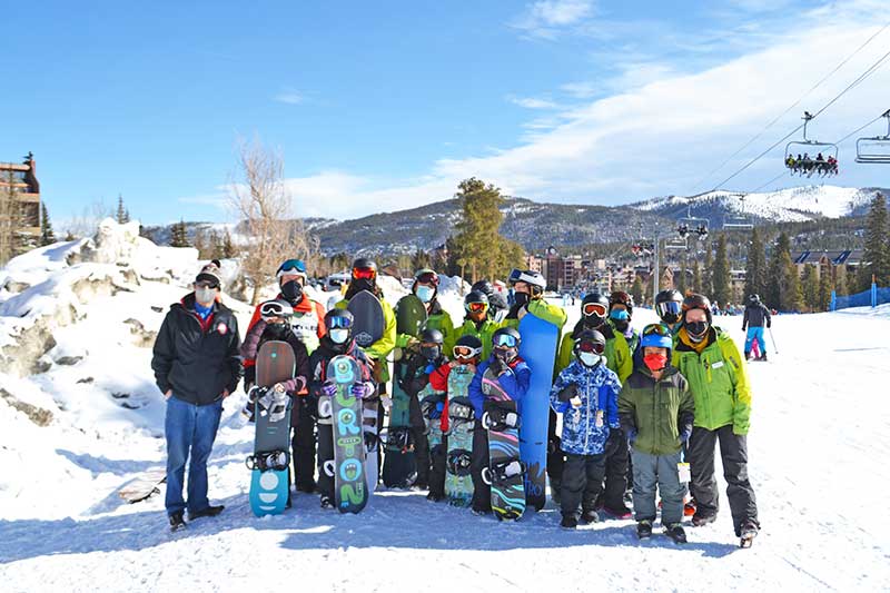 SSA participants pose at Breckenridge Ski Resort