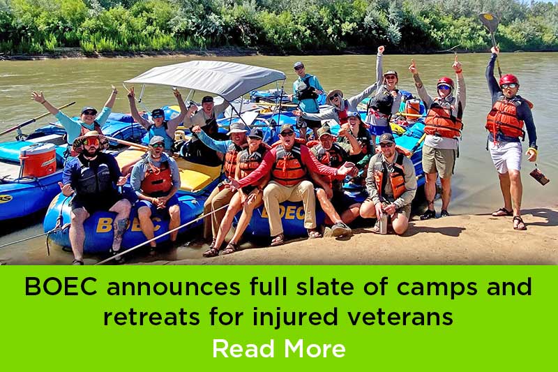 BOEC announces full slate of camps and retreats for injured veterans