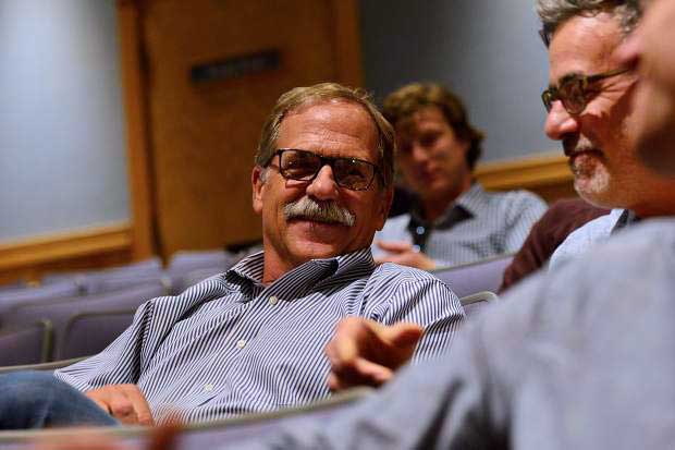 Dick Carleton attends a Breckenridge Town Council meeting.