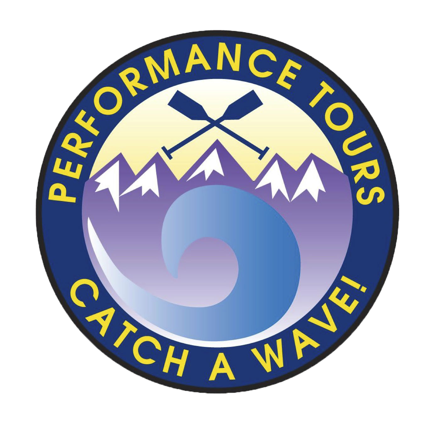 Performance Tours Catch a Wave Logo
