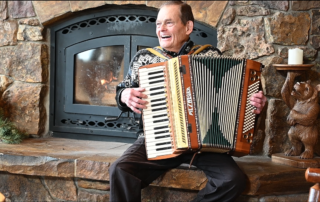 BOEC and Breckenridge Nordic Center founder, Gene Dayton, frequently entertains his guests at the Nordic center.