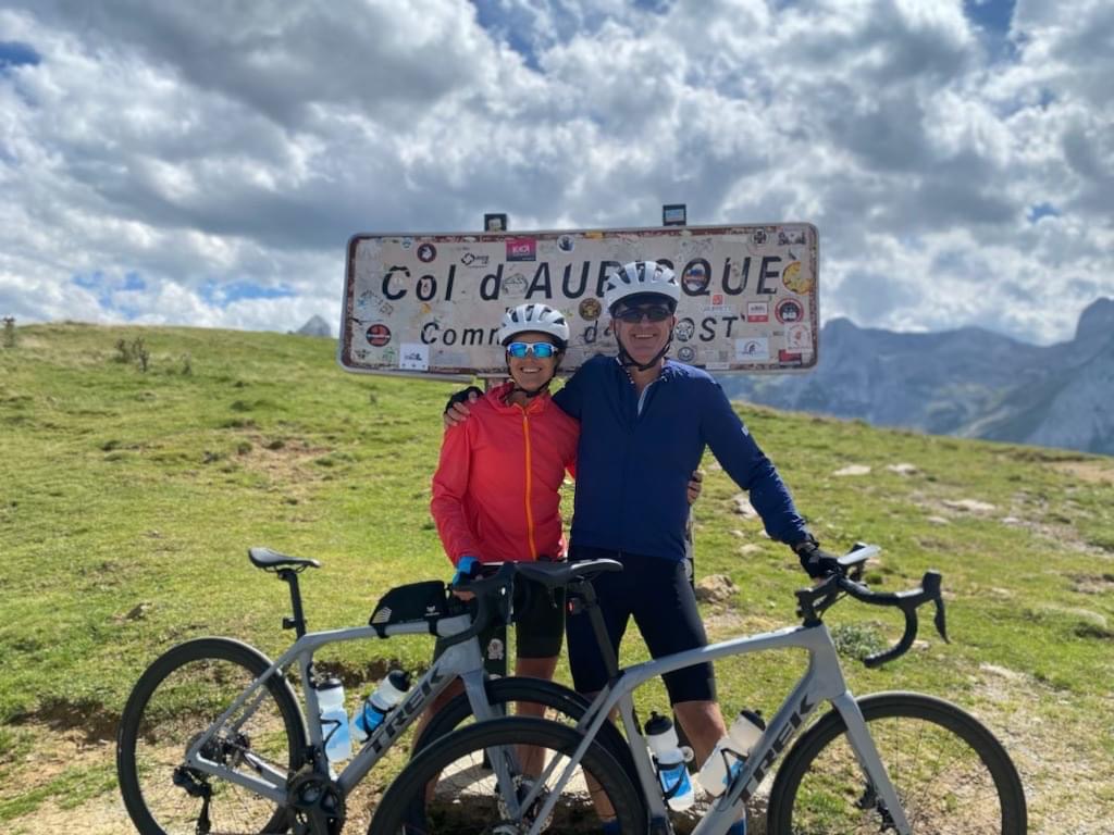 On a recent cycling trip traveling 540 miles with 64,000 feet of climbing from the Atlantic to the Mediterranean across the Pyrenees!