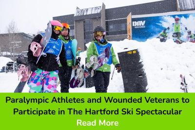 Paralympic Athletes and Wounded Veterans to Participate in The Hartford Ski Spectacular