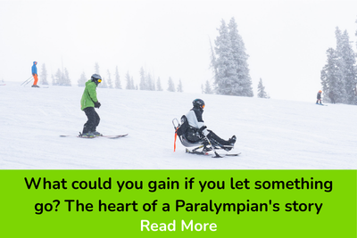 What could you gain if you let something go? The heart of a Paralympian's story